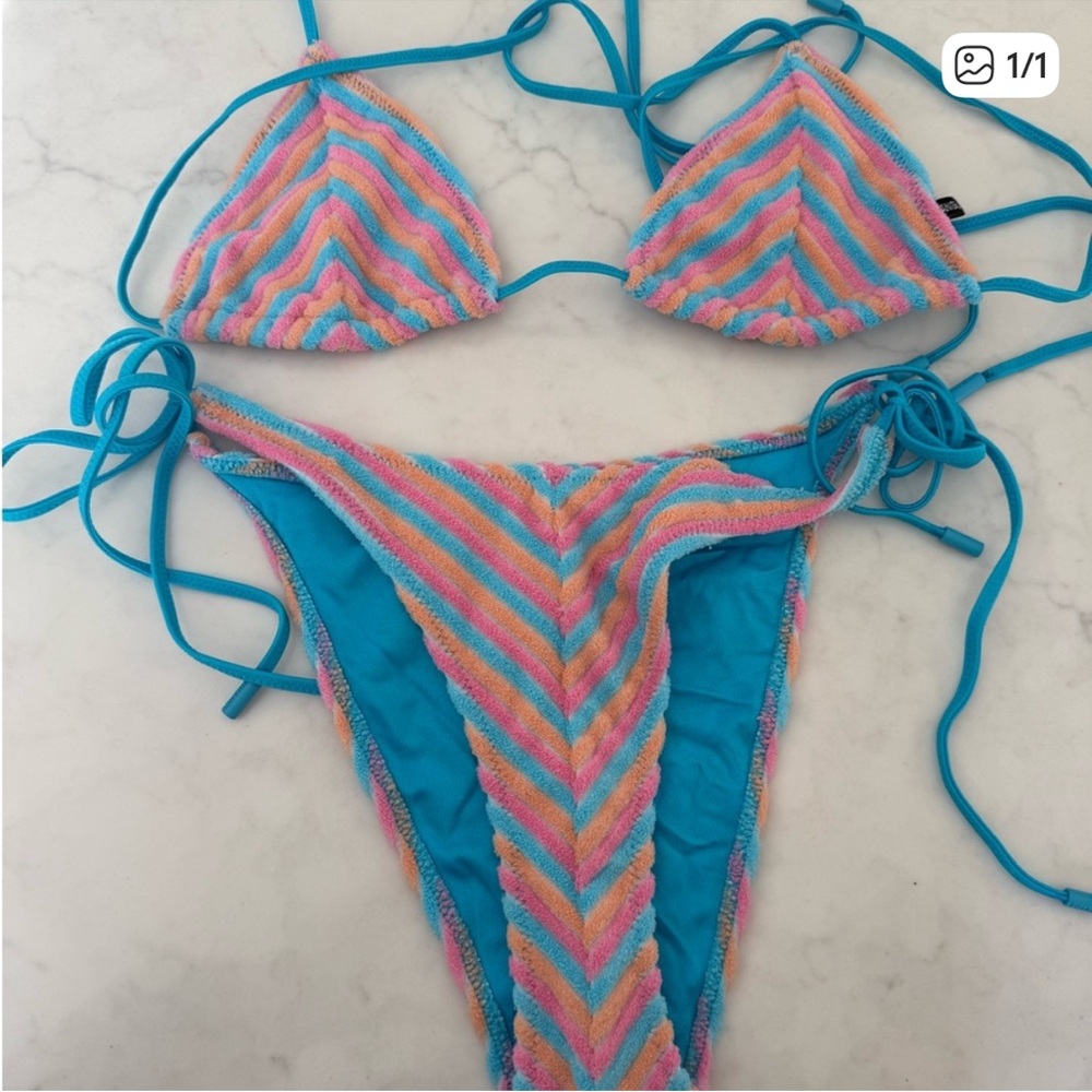Triangl Swimwear Vibrant Chevron Bikini
